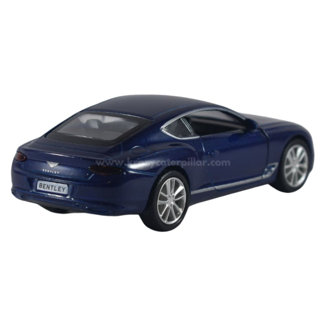 Super Fast City Car : Bentley Continental GT - Blue  - Die-Cast Scale Model (1:32)