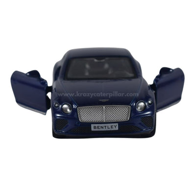 Super Fast City Car : Bentley Continental GT - Blue  - Die-Cast Scale Model (1:32)