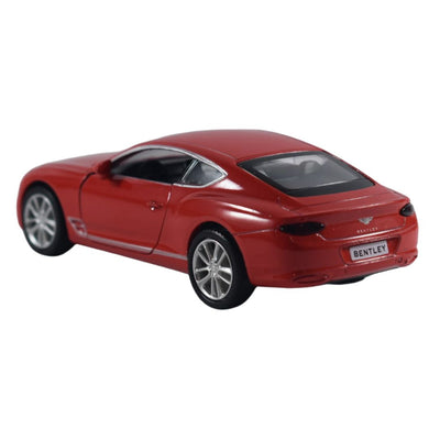 Super Fast City Car : Bentley Continental GT - Red - Die-Cast Scale Model (1:32)