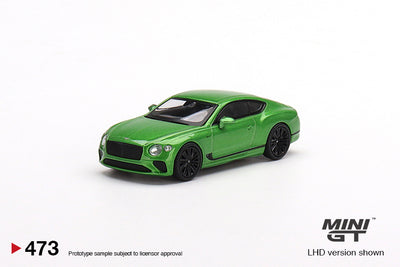 Mini GT Bentley Continental GT Speed 2022 Apple Green