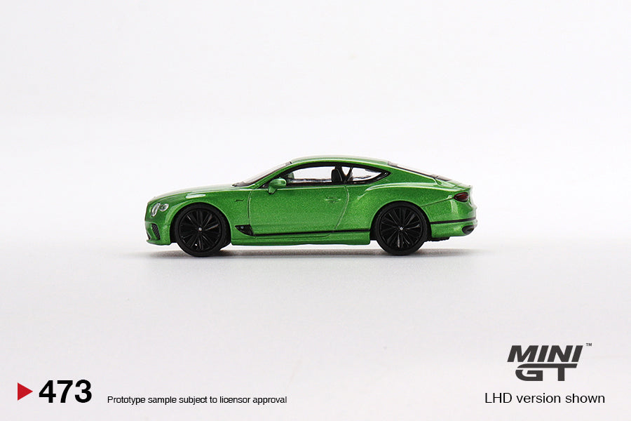 Mini GT Bentley Continental GT Speed 2022 Apple Green