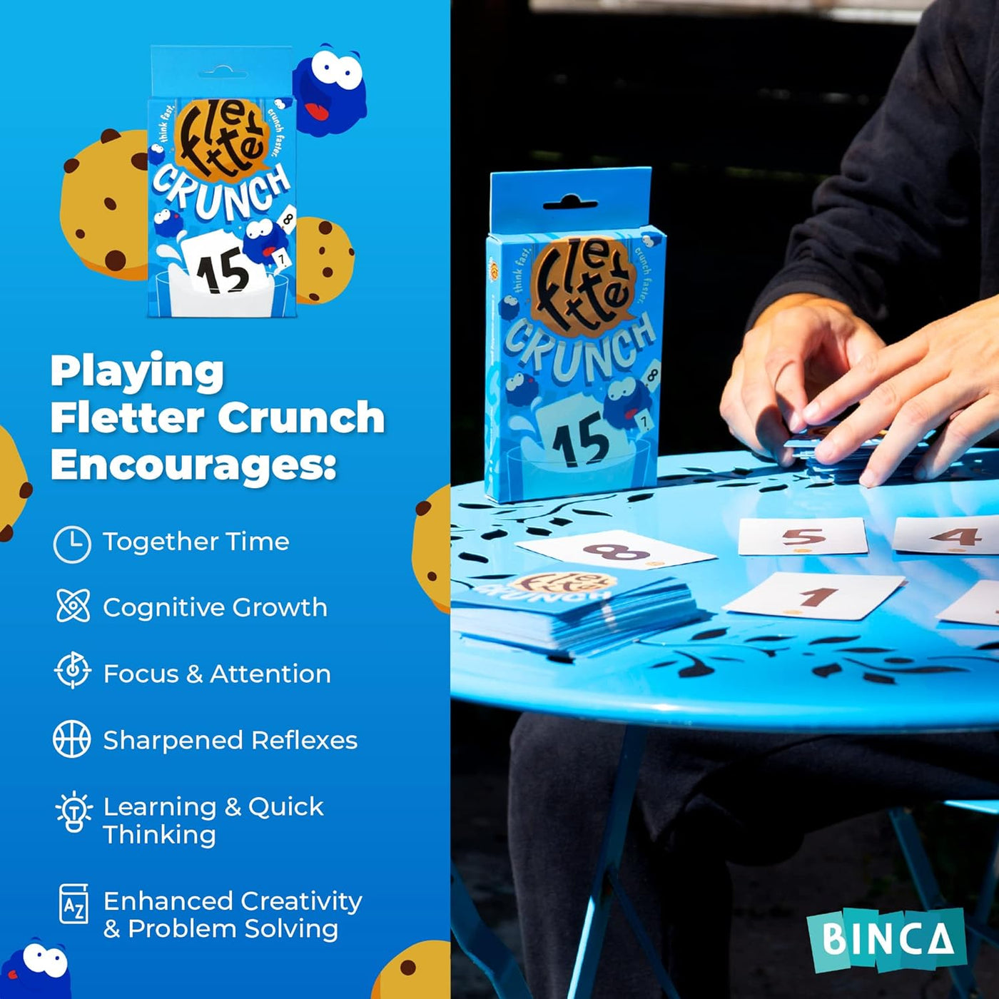 Binca Fletter Crunch Math Car Game