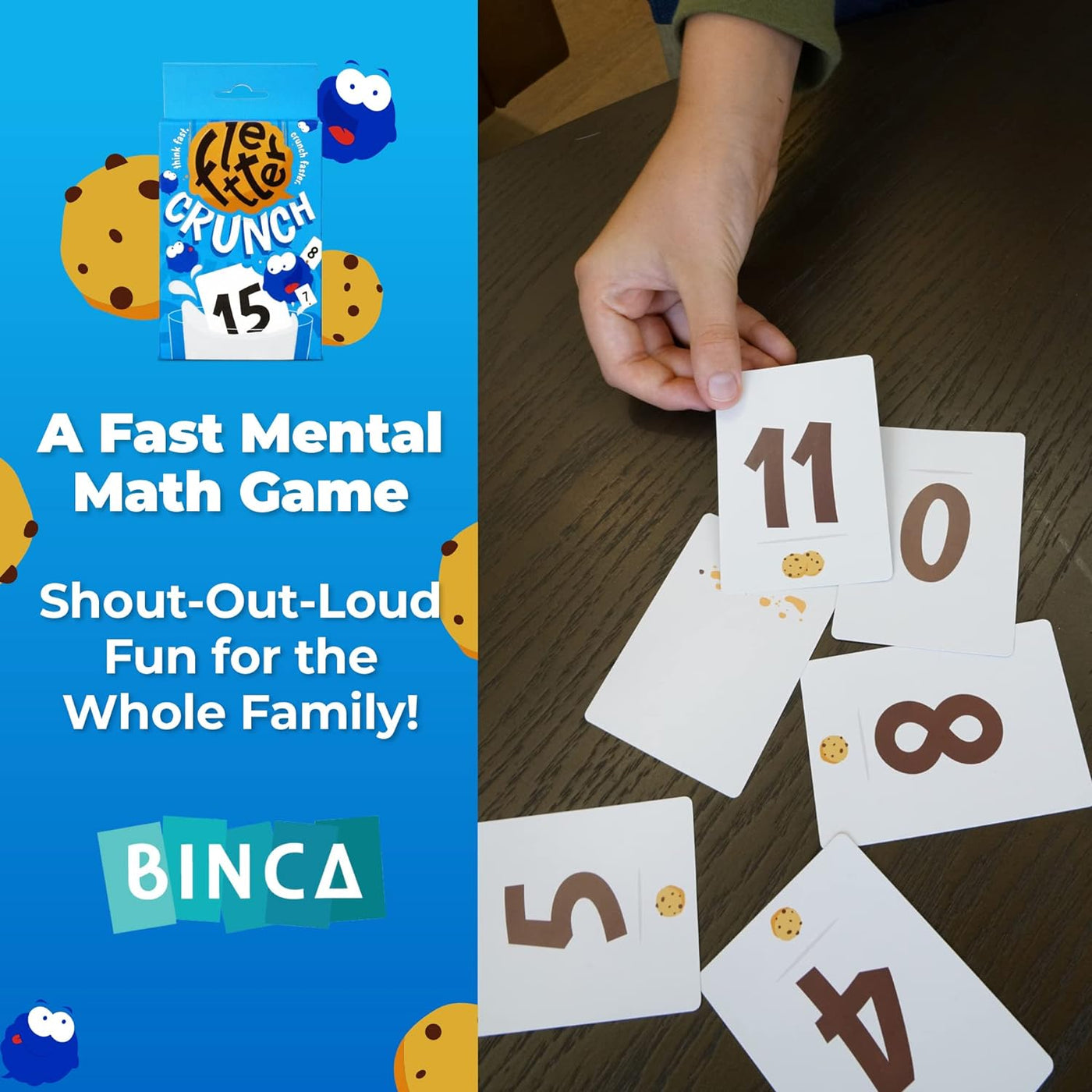 Binca Fletter Crunch Math Car Game