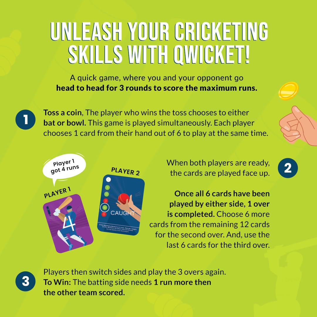 Binca Qwicket - Fun Card Game