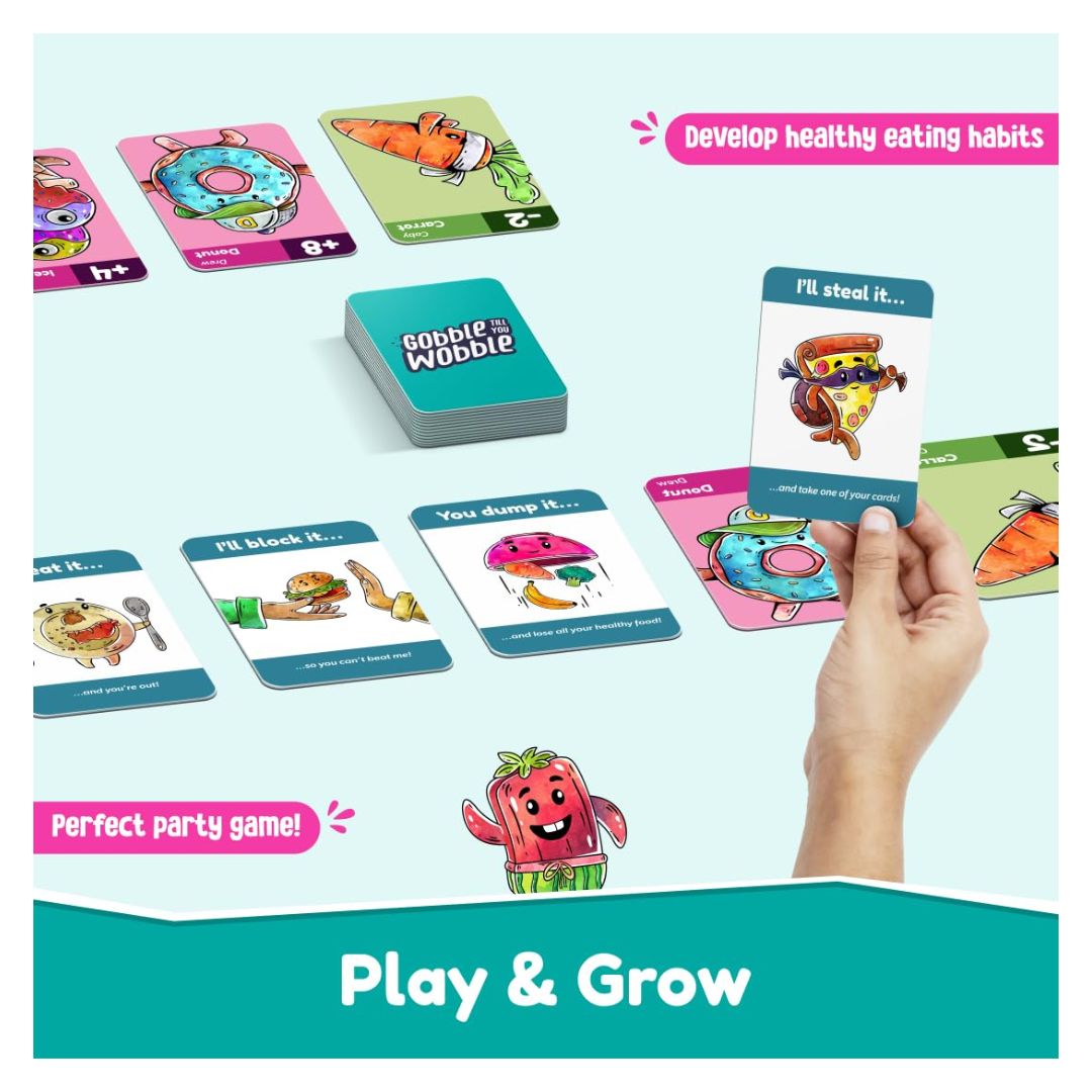 Bloomingo Gobble Till You Wobble - Card Game