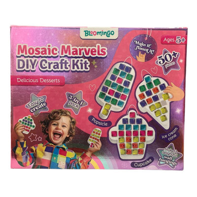 Bloomingo Delicious Desserts Mosaic Marvels DIY Craft Kit