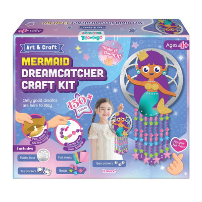 Bloomingo: Mermaid Dreamcatcher Art & Craft Kit