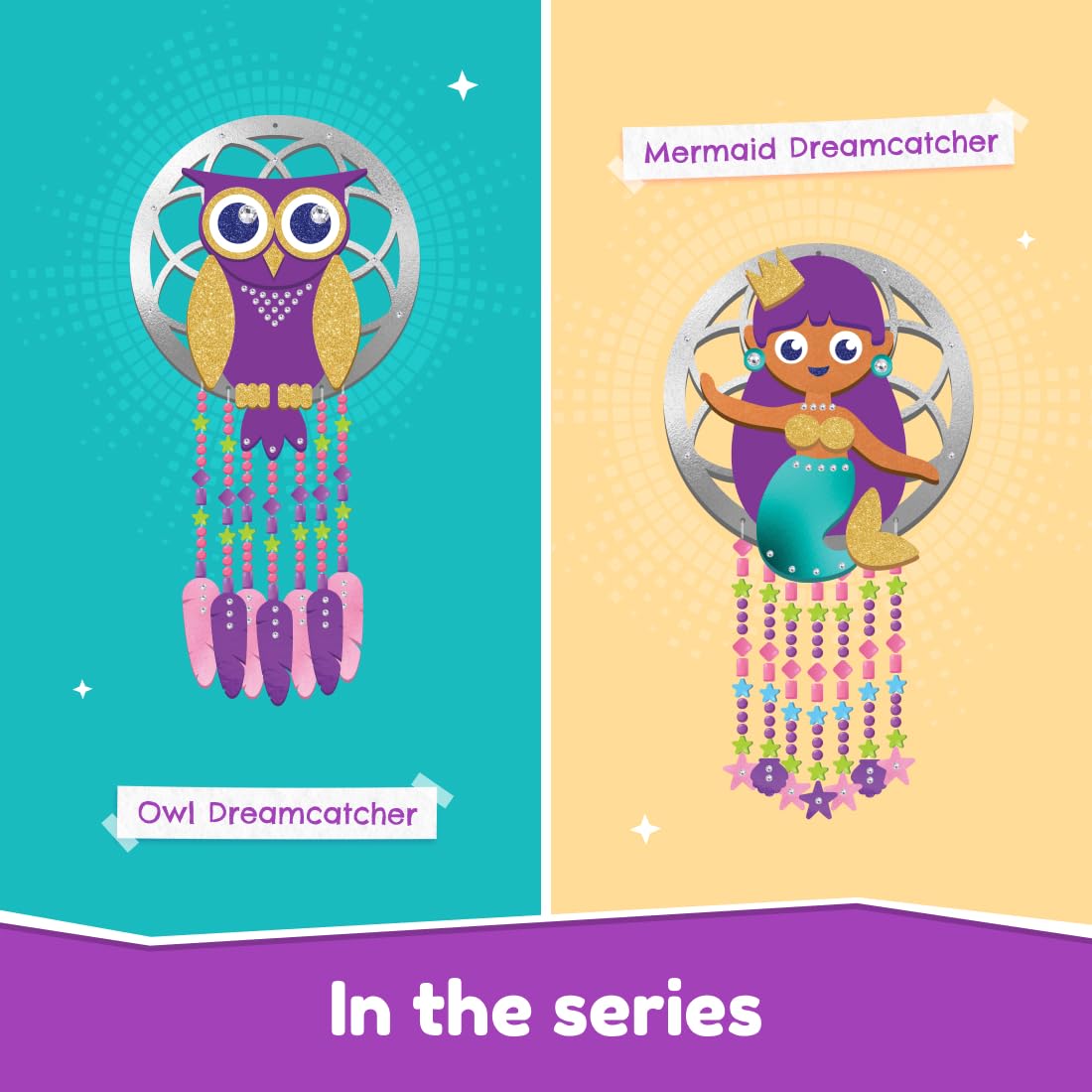 Bloomingo: Mermaid Dreamcatcher Art & Craft Kit