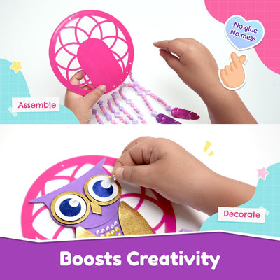 Bloomingo: Owl Dreamcatcher Art & Craft Kit