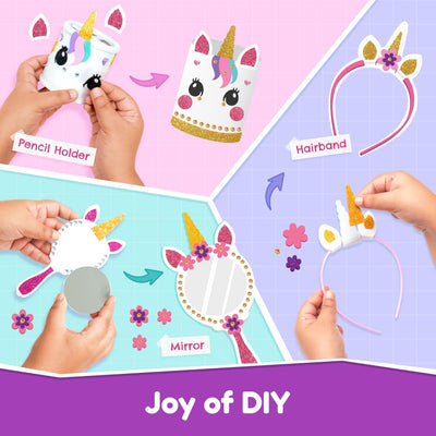 Bloomingo: Unicorn Universe 6-in-1 DIY Art & Craft Kit