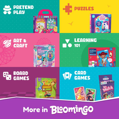 Bloomingo: Unicorn Universe 6-in-1 DIY Art & Craft Kit