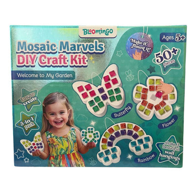 Blooming Welcome to My Garden - Mosaic Marvels DIY Craft Kit
