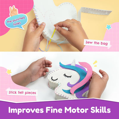 Bloomingo: Unicorn Sling Bag Art & Craft Kit