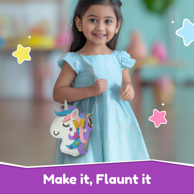 Bloomingo: Unicorn Sling Bag Art & Craft Kit