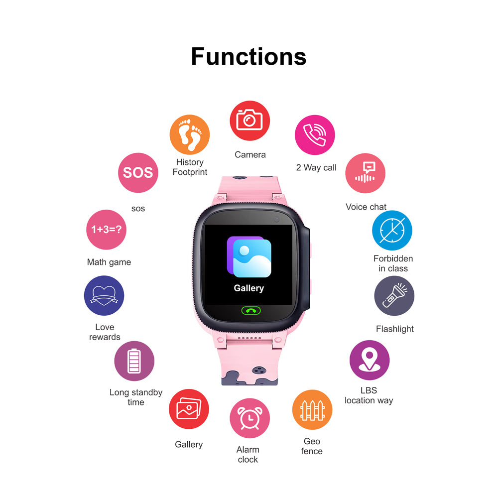 Spiky: Centaur-Pink Smart Watch for Kids