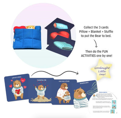 Chalk & Chuckles Goodnight Activity Game  Bedtime Bear