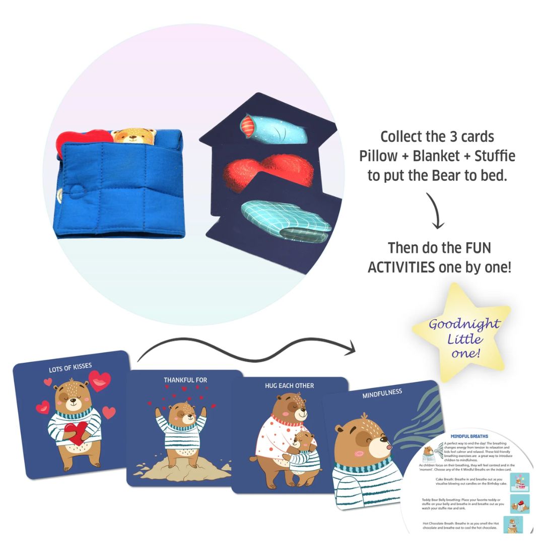 Chalk & Chuckles: Bedtime Bear - Goodnight Activity Game