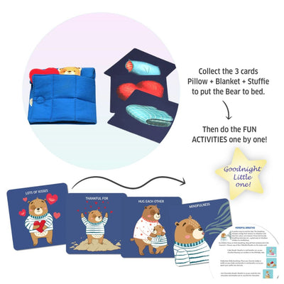 Chalk & Chuckles: Bedtime Bear - Goodnight Activity Game