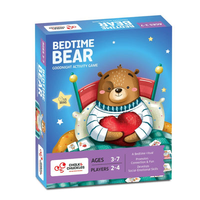 Chalk & Chuckles: Bedtime Bear - Goodnight Activity Game