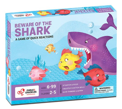 Chalk & Chuckles Beware of the Shark A Game of Quick Reactions