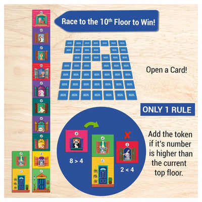 Chalk & Chuckles: Critter Heights - Memory & Number Game