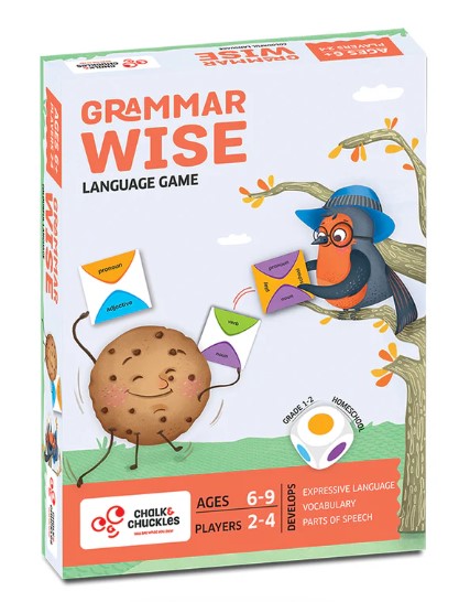 Chalk & Chuckles Grammar Wise Language Game