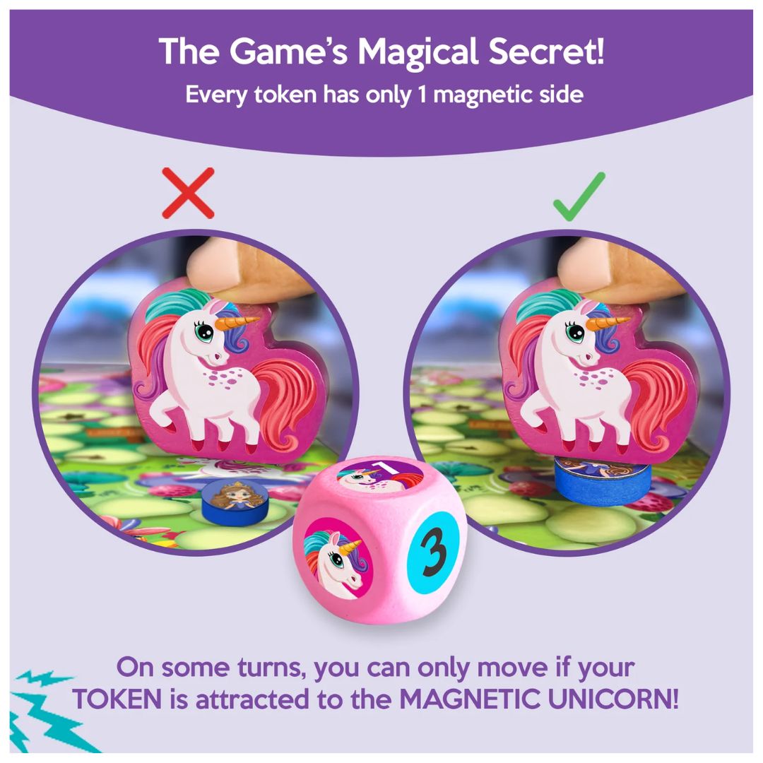 Chalk & Chuckles: Princess Race Board Game - Memory Game