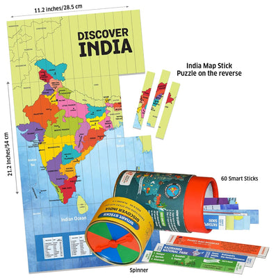 Chalk & Chuckles: Smart Sticks - Discover India