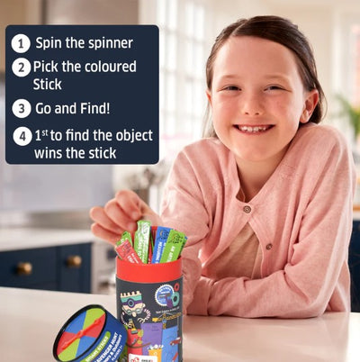 Chalk & Chuckles Smart Sticks- STEM Scavenger Hunt