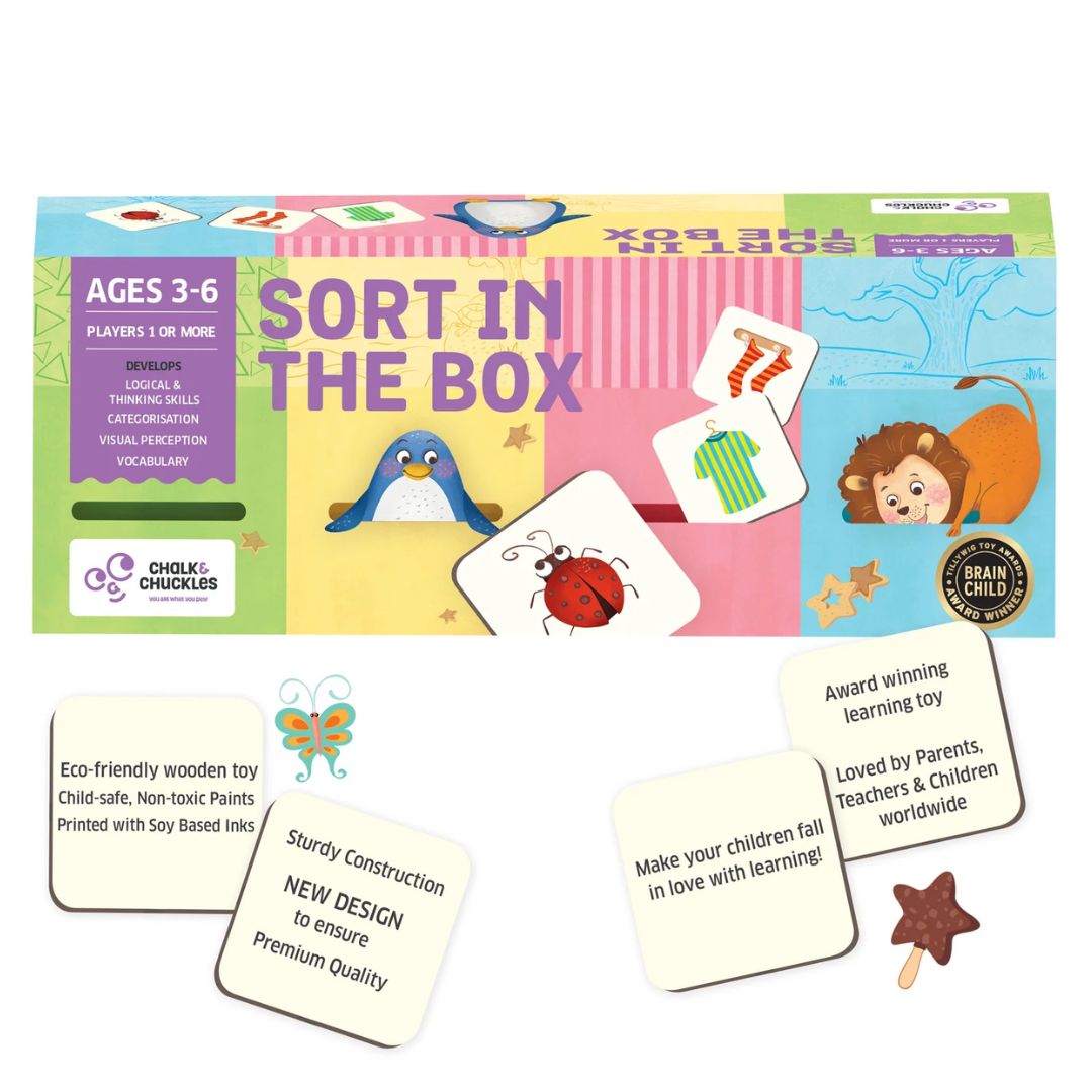 Chalk & Chuckles: Sort In The Box - Fun with Sorting