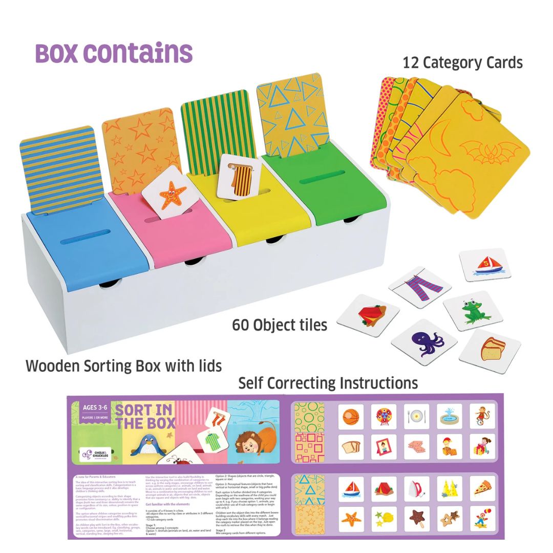 Chalk & Chuckles: Sort In The Box - Fun with Sorting
