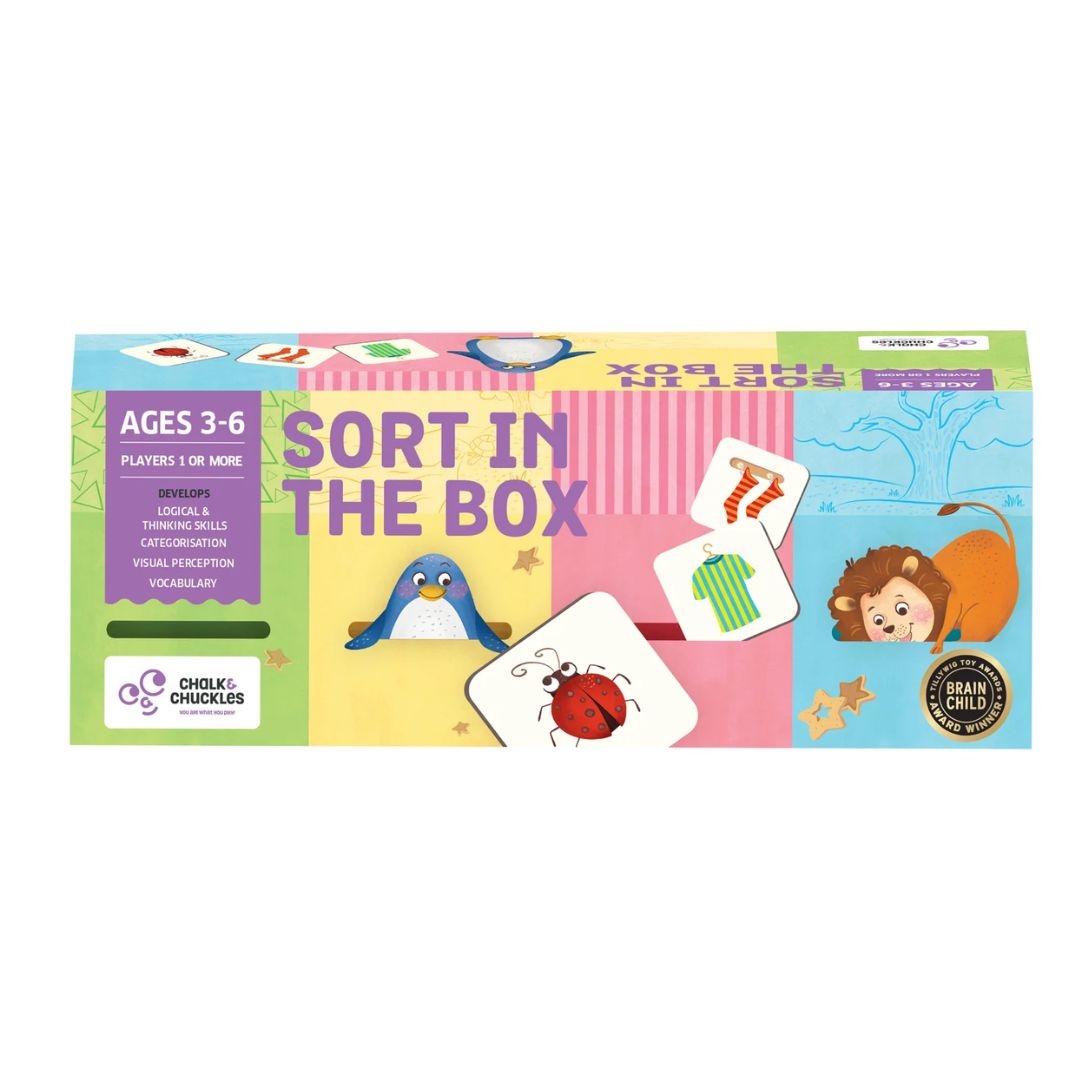 Chalk & Chuckles: Sort In The Box - Fun with Sorting