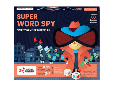 Chalk & Chuckles: Super Word Spy- Speedy Game of Wordplay