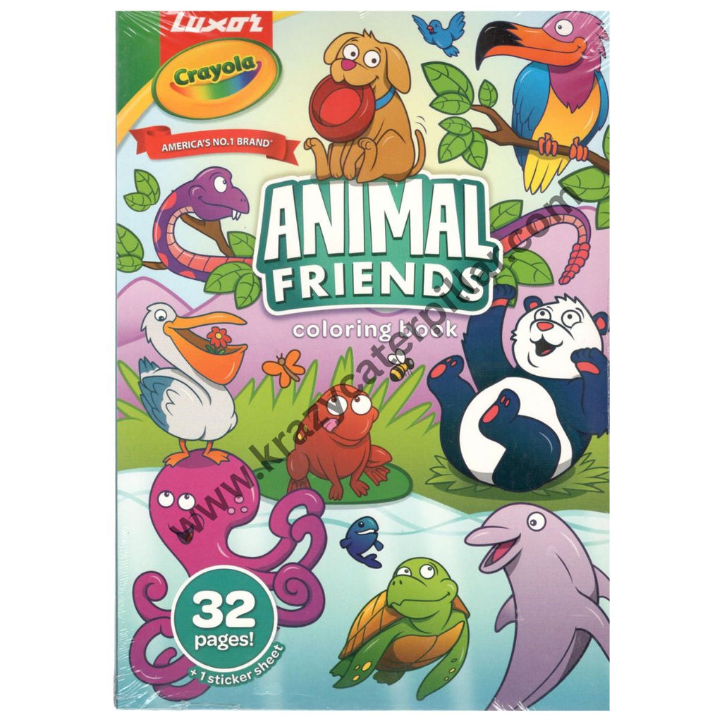 Crayola: Animal Friends Coloring Book 32 Pages