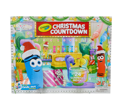 Crayola Christmas Countdown Activity Advent Calendar