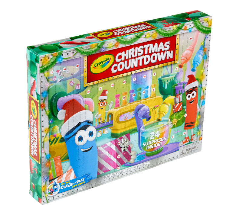 Crayola Christmas Countdown Activity Advent Calendar Krazy Caterpillar