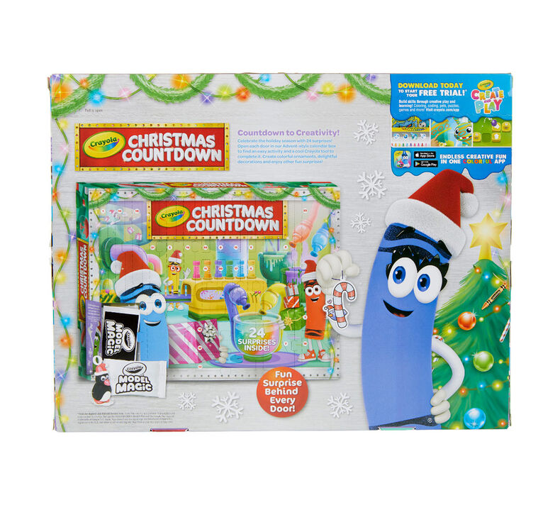 Crayola Christmas Countdown Activity Advent Calendar Krazy Caterpillar