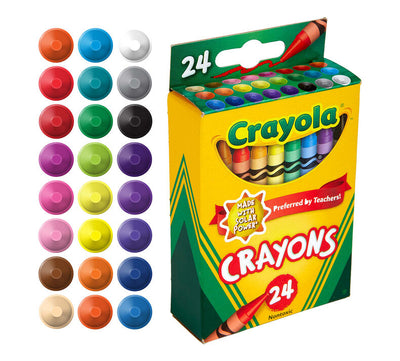 Crayola  Crayons, 24 Count