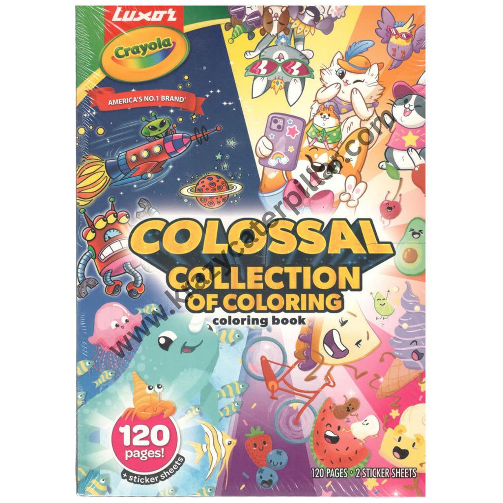 Crayola: Colossal Collection of Coloring Book 120 Pages