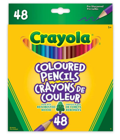 Crayola Coloured Pencils, 48 Count