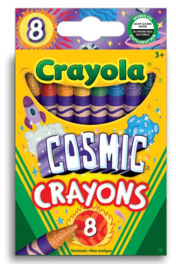 Crayola Cosmic Crayons, 8 Count