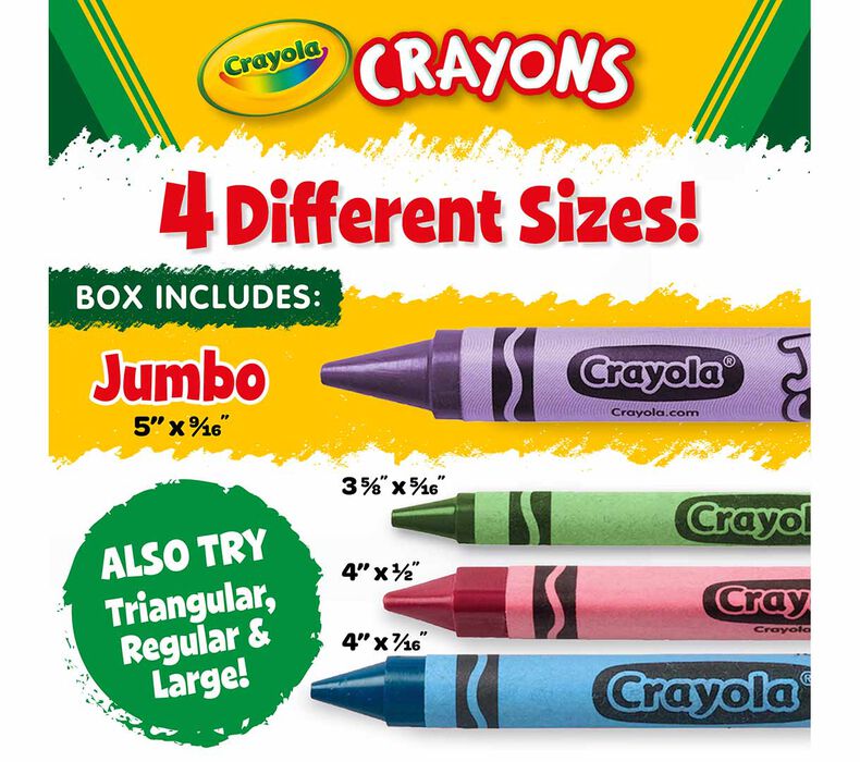 Crayola Jumbo Crayons 16 Count