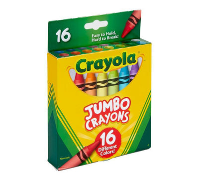 Crayola Jumbo Crayons 16 Count