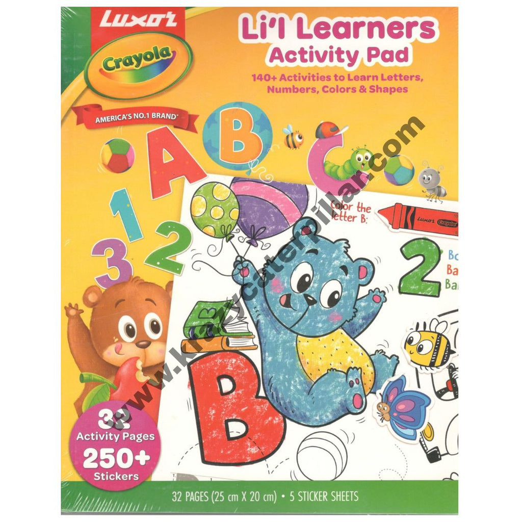 Crayola: Lil' Learners Activity Pad 32 Pages
