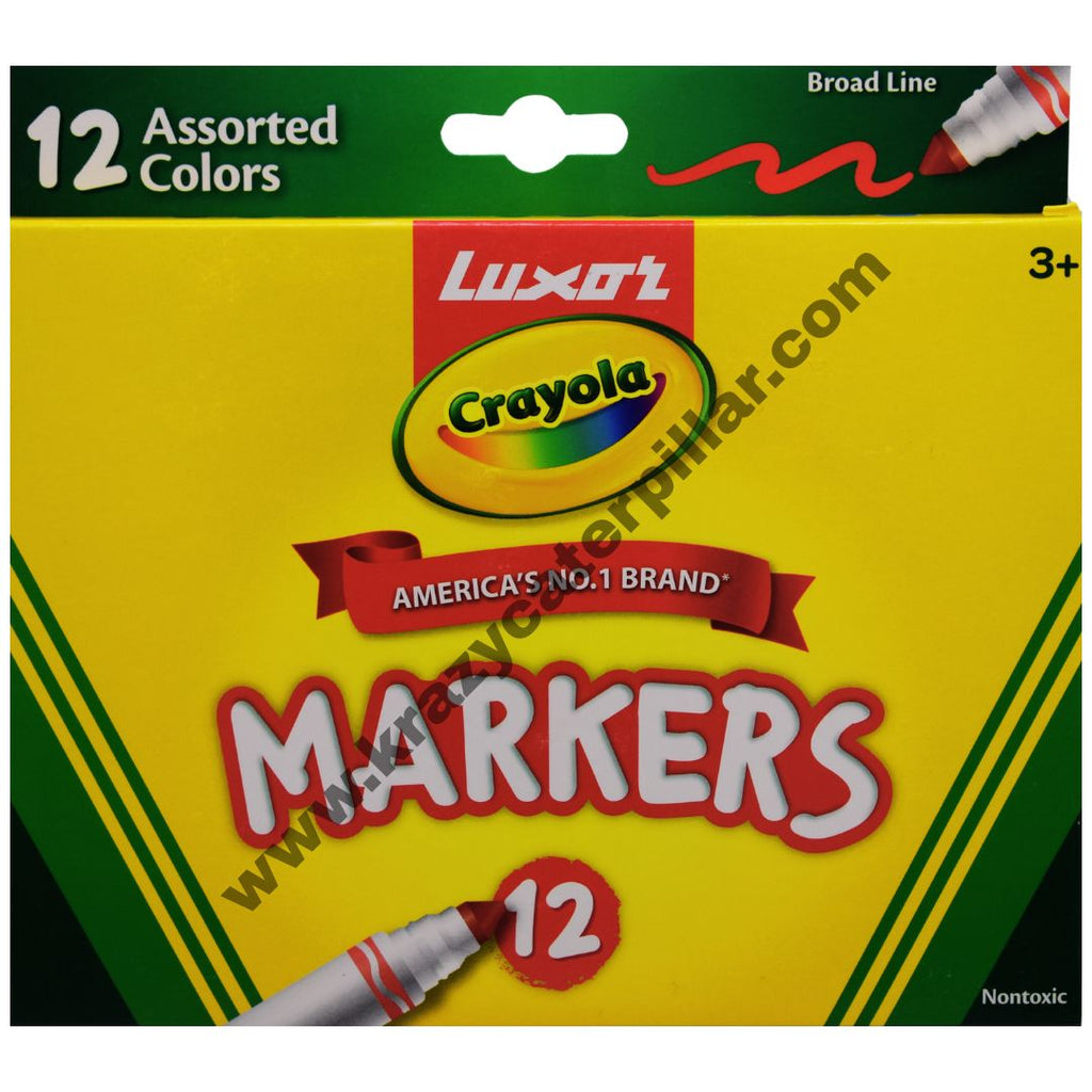 Crayola: Markers Broad Line 12 Count