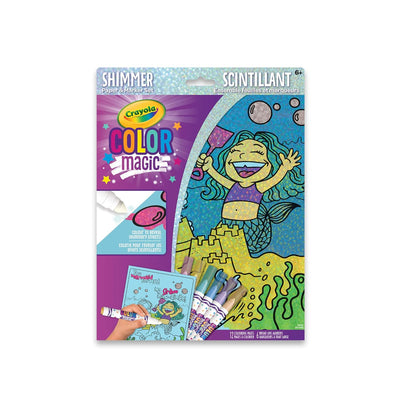 Crayola Mermaid Shimmer Paper And Marker Set