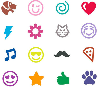Crayola Pip-Squeaks Emoji Stamp Markers, 16 Count