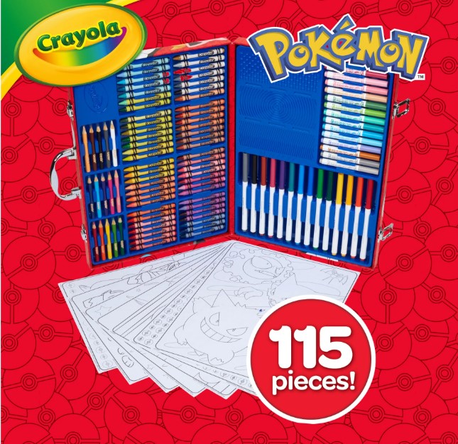 Crayola Pokémon Inspiration Art Case