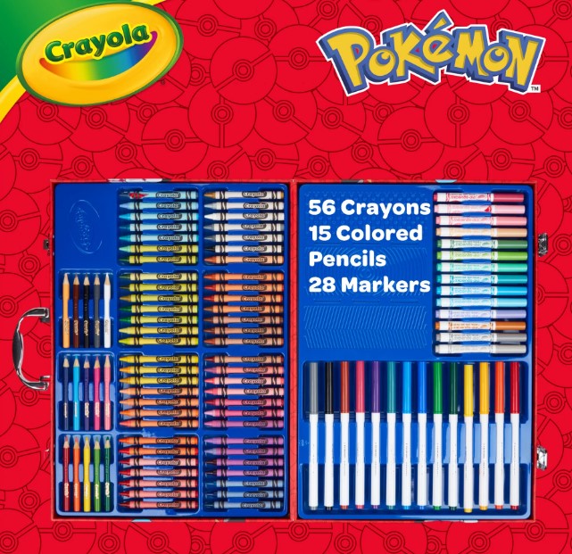 Crayola Pokémon Inspiration Art Case