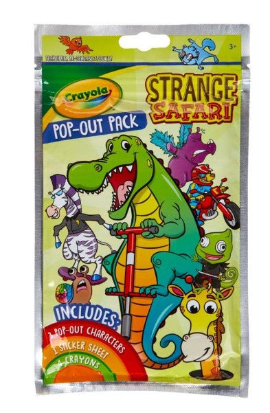 Crayola Strange Safari Pop-Out Pack